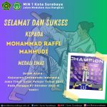Atlit-Atlit MIN 1 Kota Surabaya Semakin Berjaya Dalam Berbagai Ajang Kejuaraan Olahraga